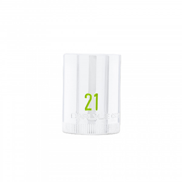 Carlyle CS12021M 1/2dr 21mm 6pt Chrome Socket