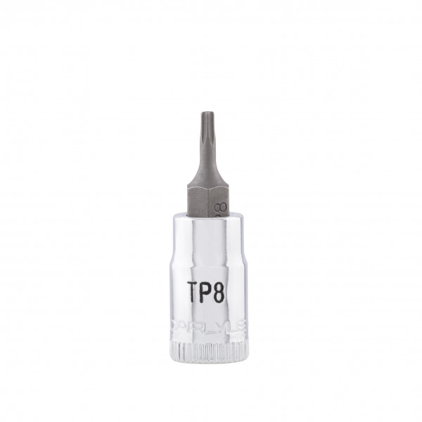 Carlyle CS14TP8 1/4DR TP8 RIBE BIT SOCKET