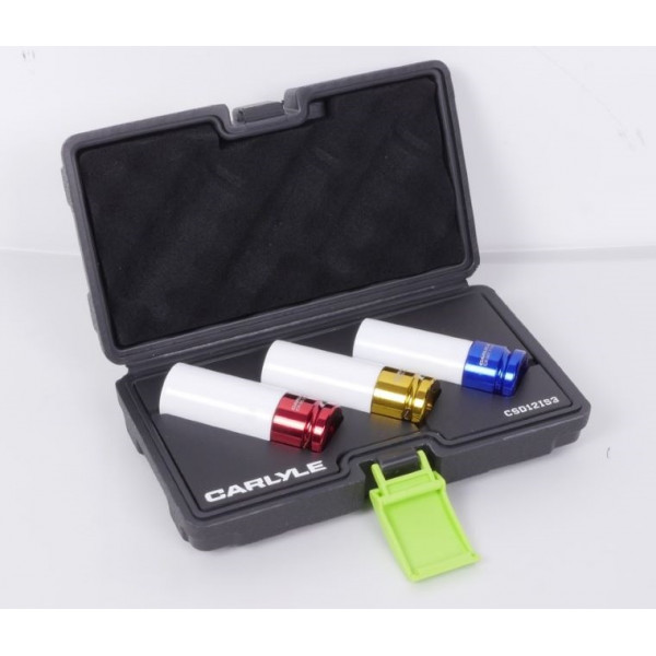 Carlyle CSD12IS3 3pc 1/2dr Alloy Wheel Socket Set