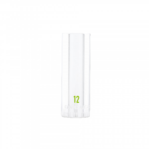 Carlyle CSD14012M 1/4dr 12mm 6pt Deep Chrome Socket