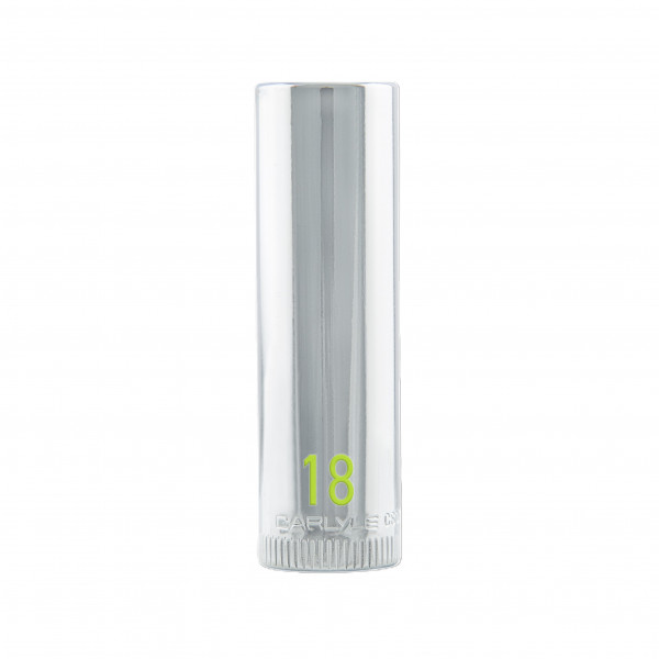 Carlyle CSD38118M 3/8DR 18MM 12PT DEEP CHROME SOCKET