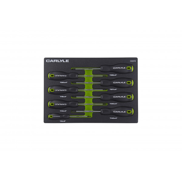 Carlyle CSDST8 8pc Torx Driver Set T5-40