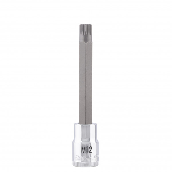 Carlyle CSLTS1212M 1/2DR M12 MULTSPLINE BIT 90MM LONG