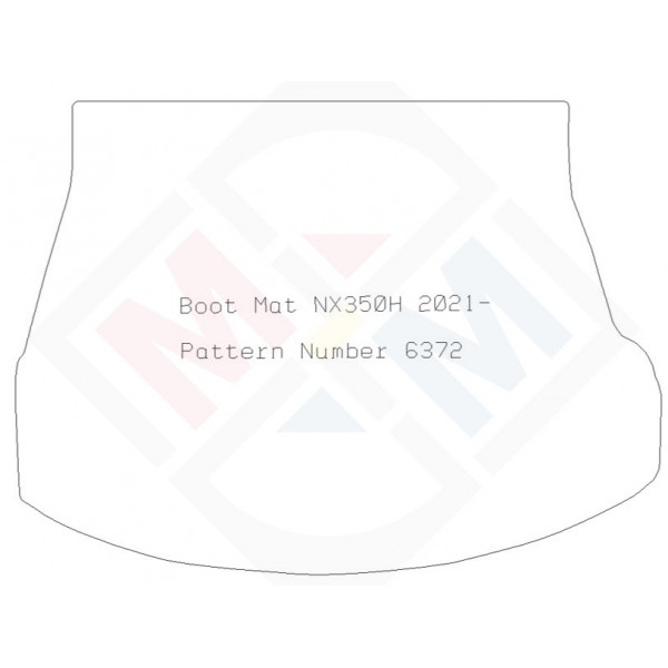 PMA PCBM5681P Prem Boot Mat Lexus Nx350h 2021-