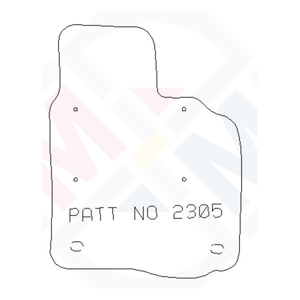 PMA PCFM1800S Std Mat Vw Golf 5 Tdi To Om