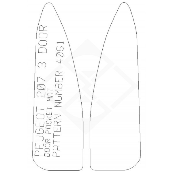 PMA PCFM2934P Prem Mat Peug 2 3 Dr Dr Pocket
