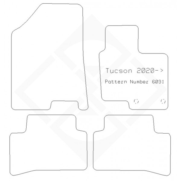 PMA PCFM3310R Rbr Mat Hyun Tucson Mhev Phev