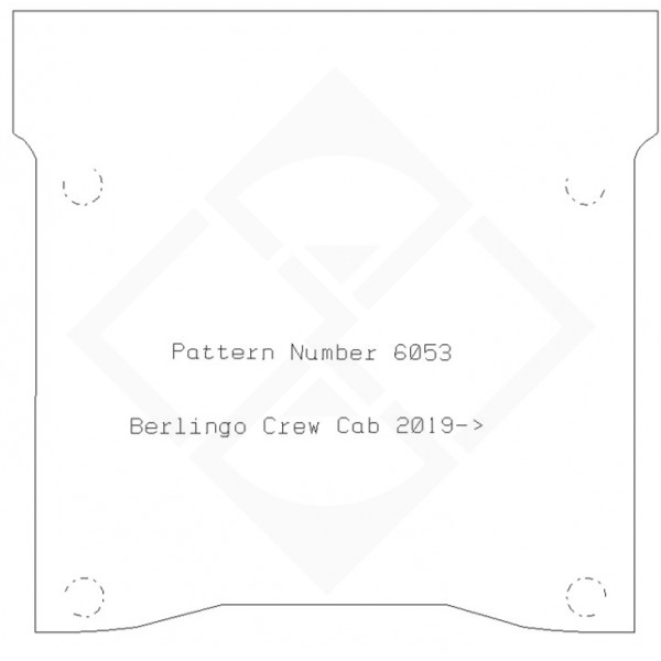 PMA PCFM3329R Rbr Mat Citr Berl Van Crew Cab