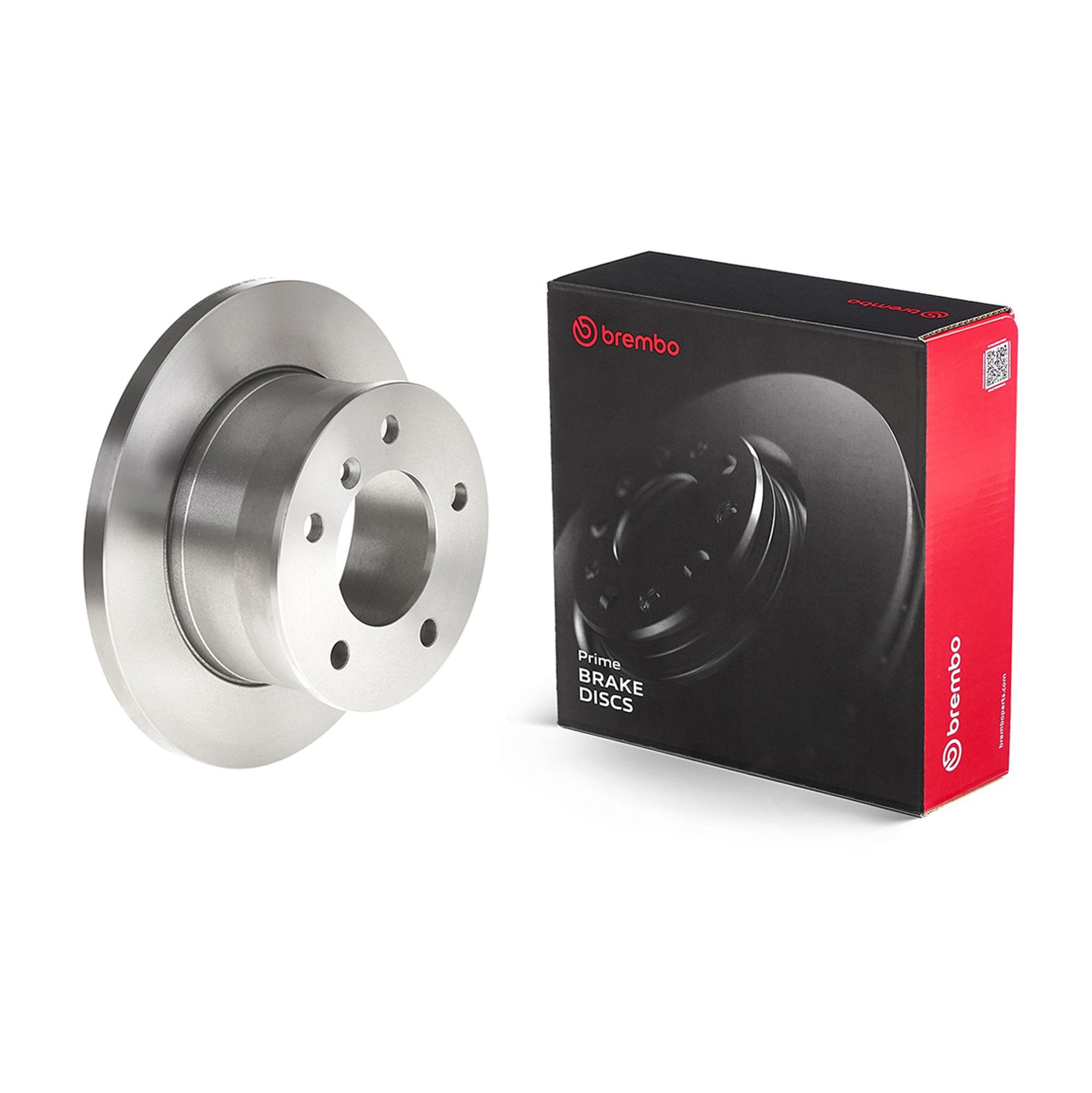 Brembo 08.7725.10 2x Brake Discs Pair Solid