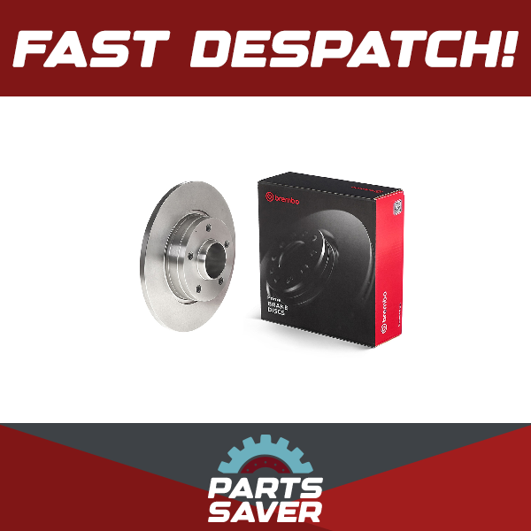 Brembo 2x Brake Discs Pair Solid Rear 08.9597.17 [PM2237643]
