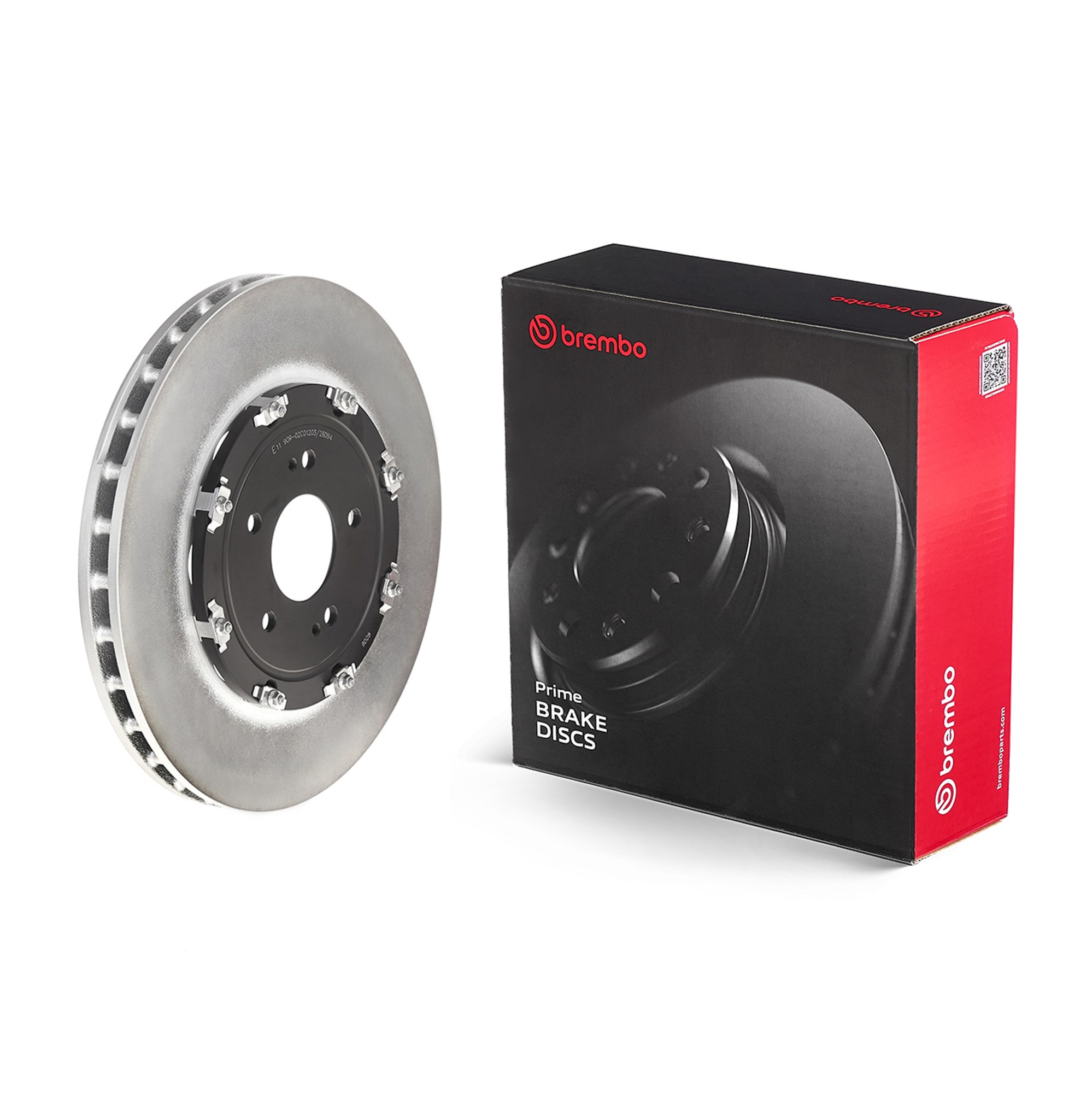 Brembo 09.A193.13 2x Brake Discs Pair Vented