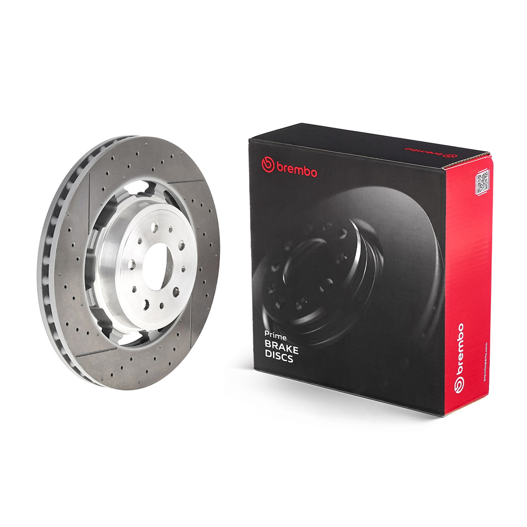 Brembo 09.A299.43 2x Brake Discs Pair Vented