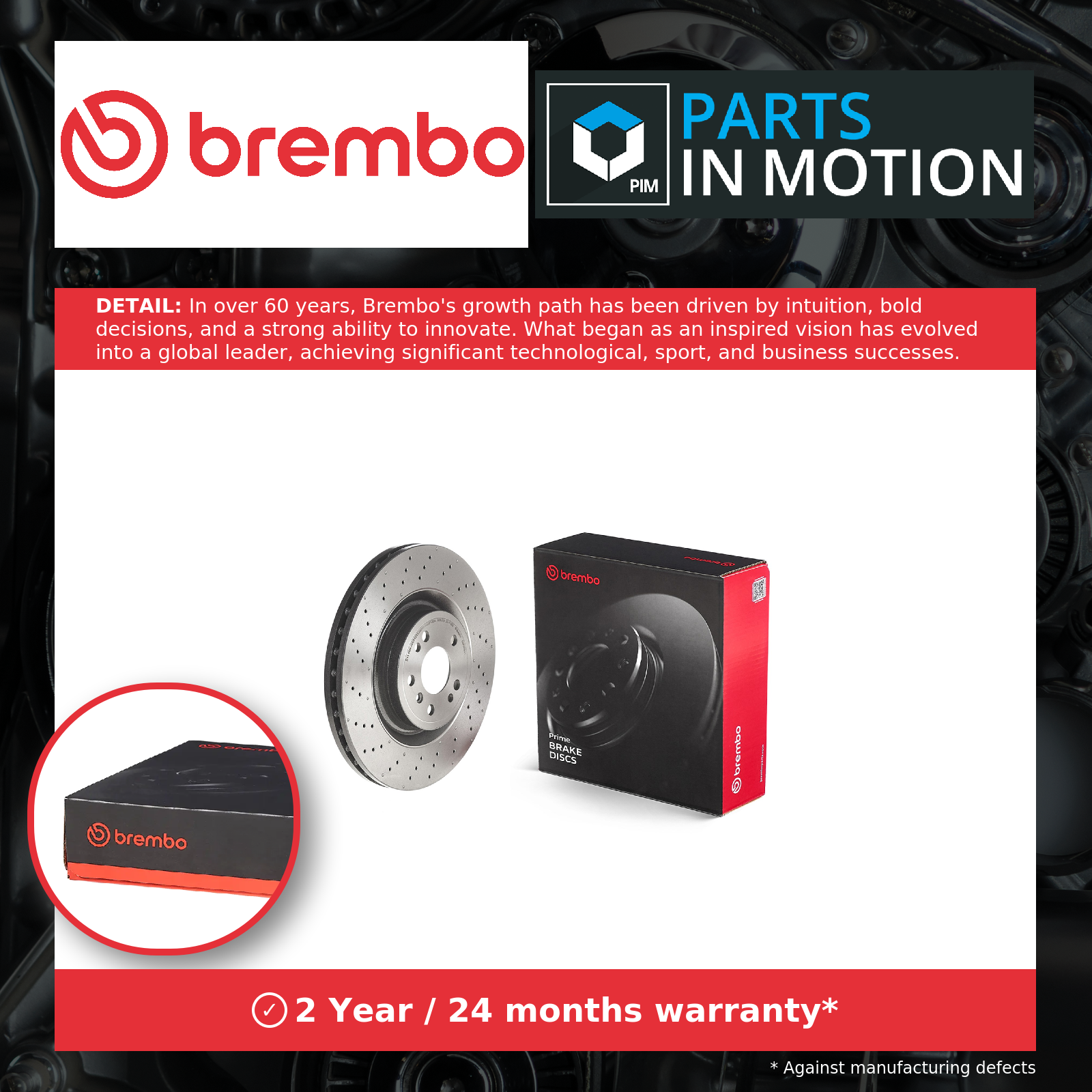 Brembo Brake Disc Single Vented Front 09.A958.21 [PM2239802]