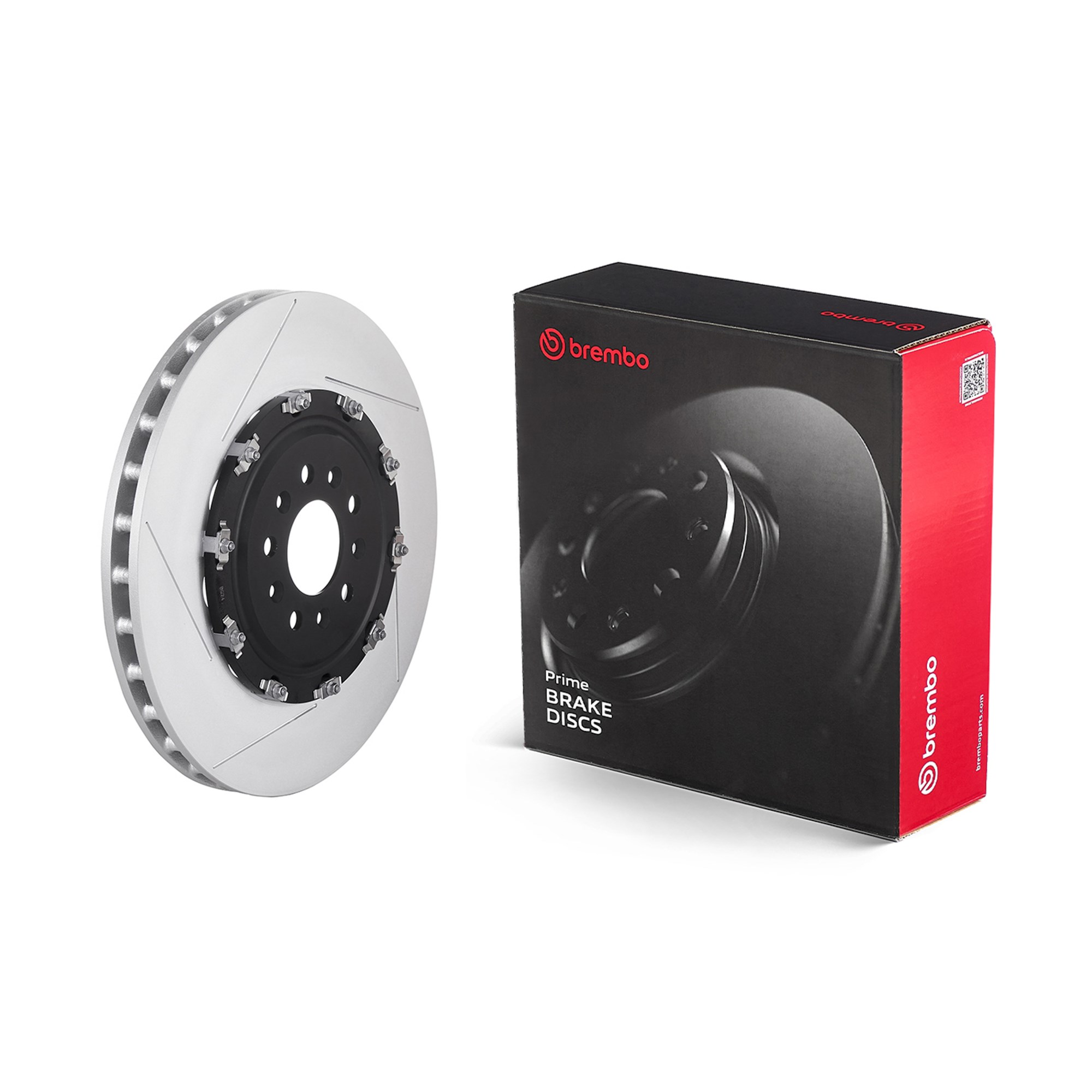 Brembo 09.B324.13 2x Brake Discs Pair Vented