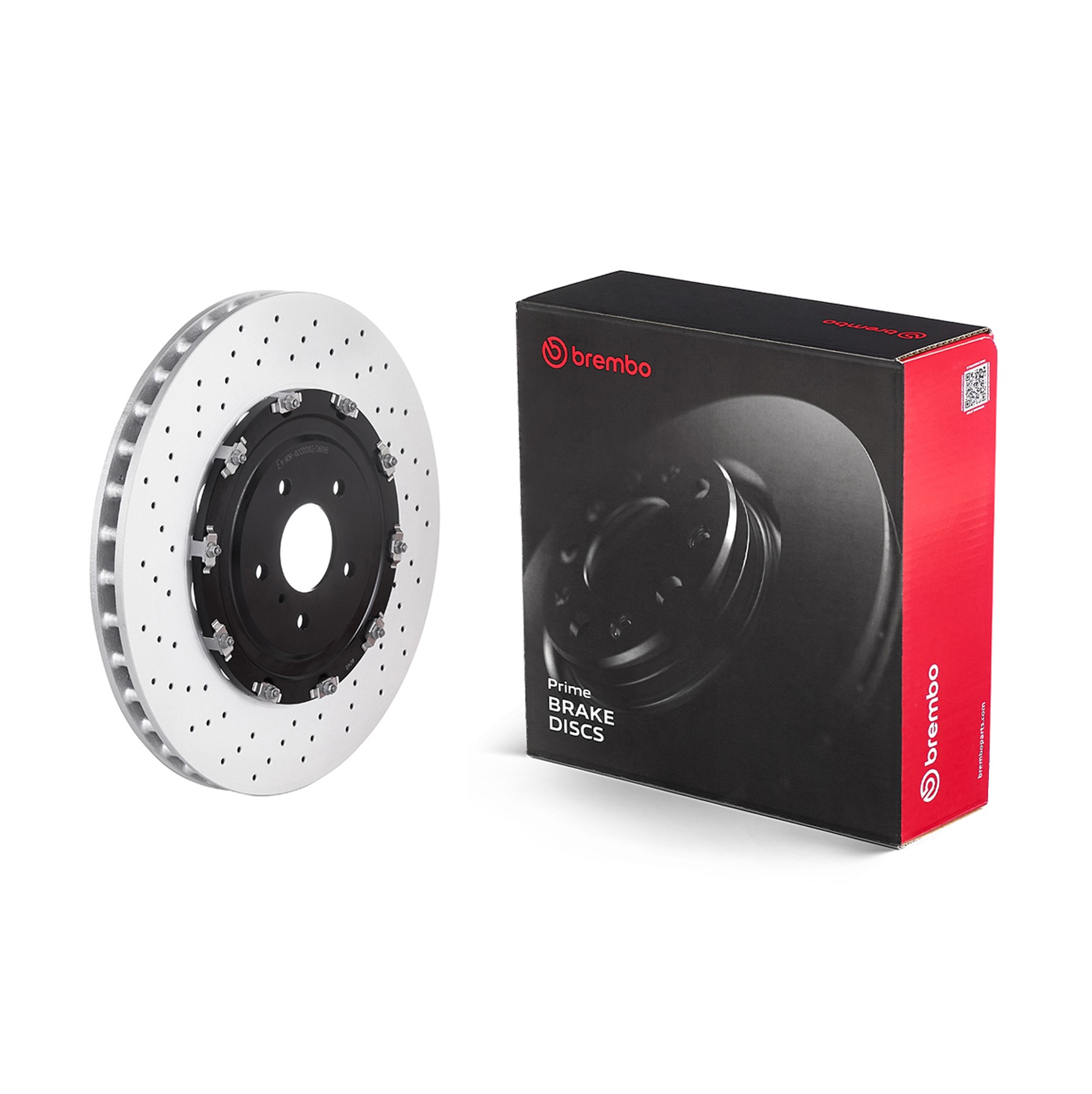 Brembo 09.B386.13 2x Brake Discs Pair Vented