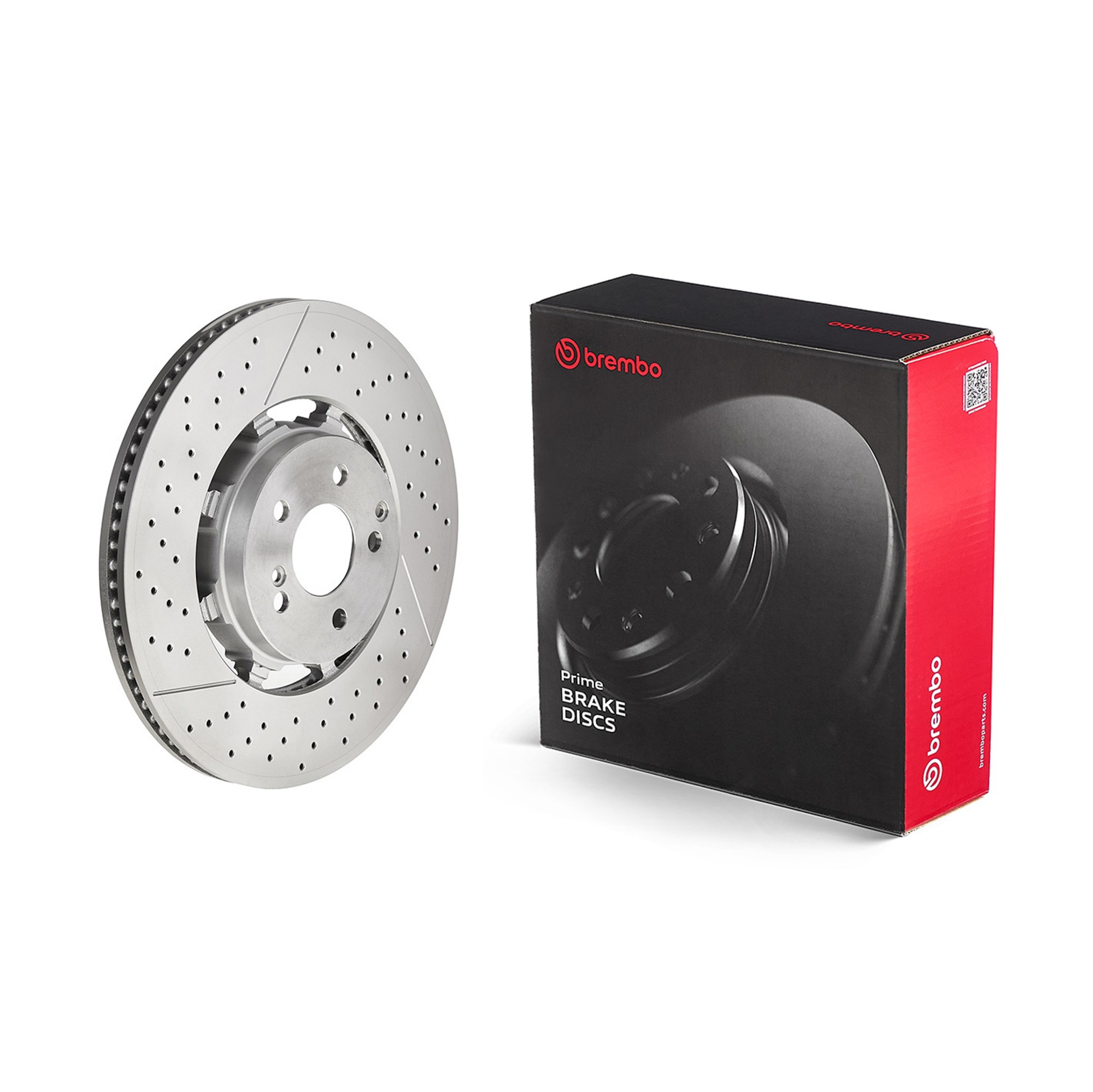 Brembo 09.C826.33 2x Brake Discs Pair Vented