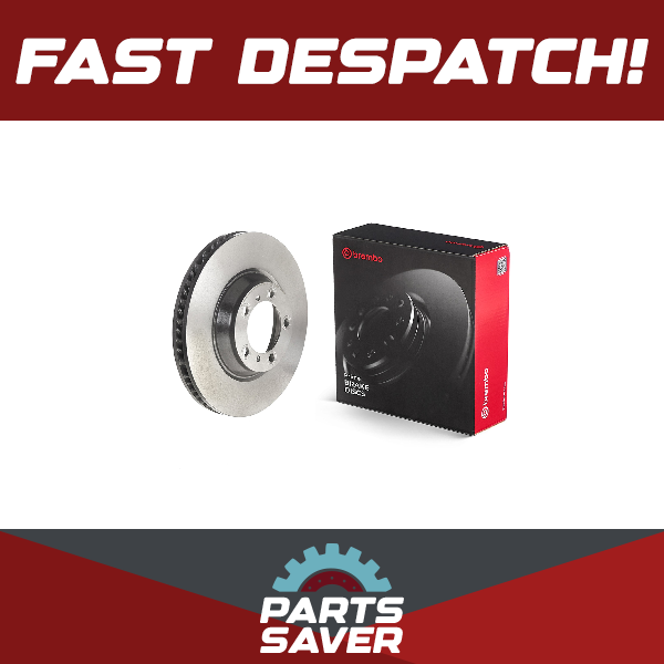 Brake Disc Single Vented fits PORSCHE CAYENNE 9YA, 9YB 3.0 2017 on 350mm Brembo