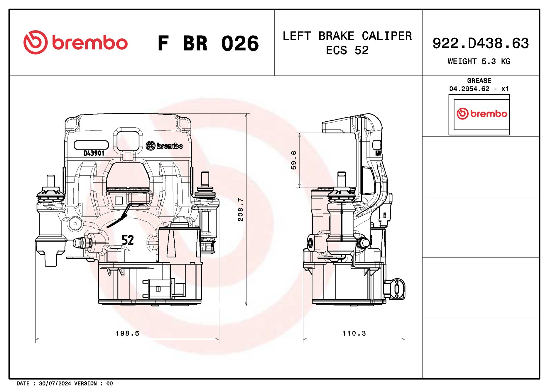 Brembo FBR026