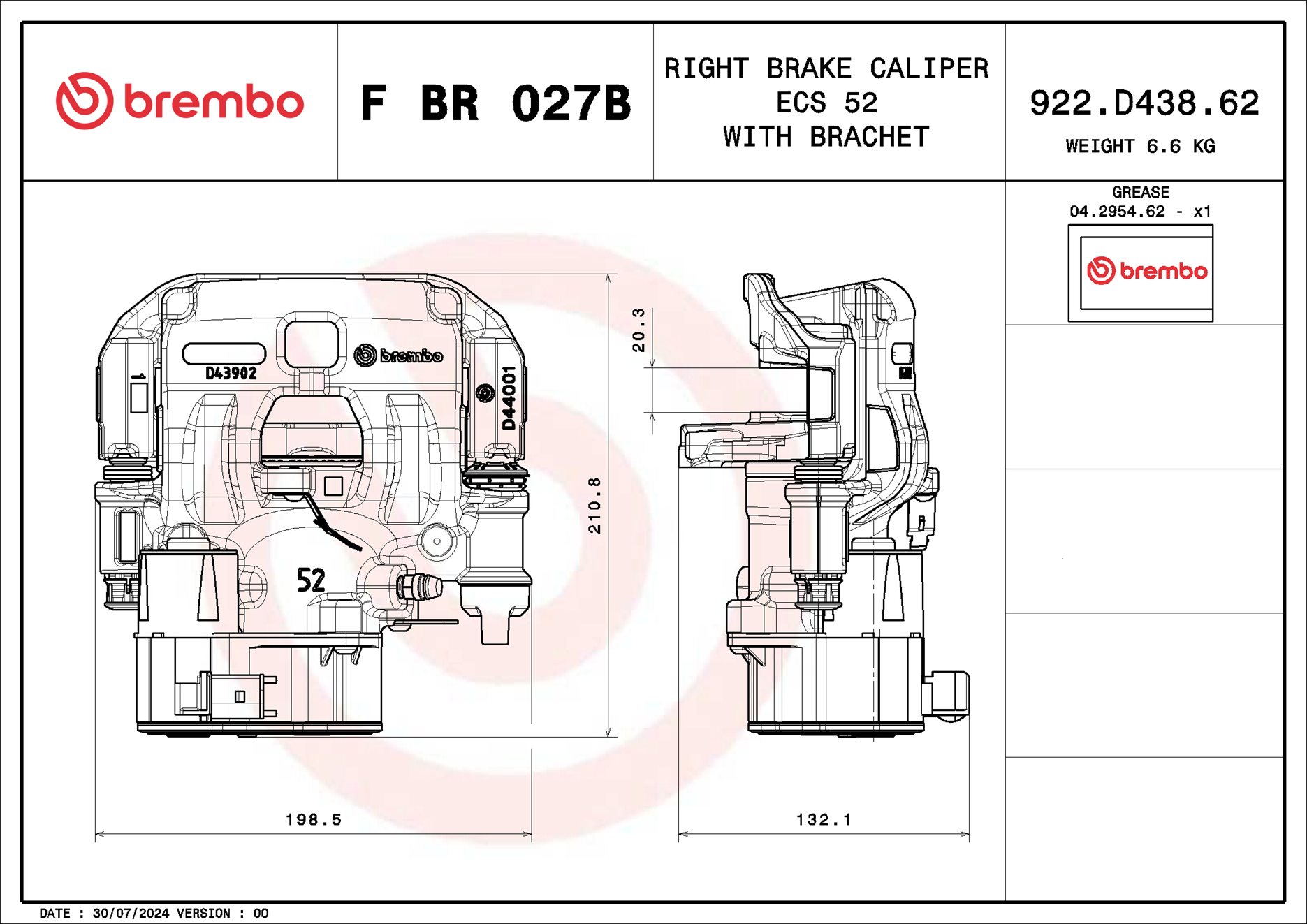 Brembo FBR027B