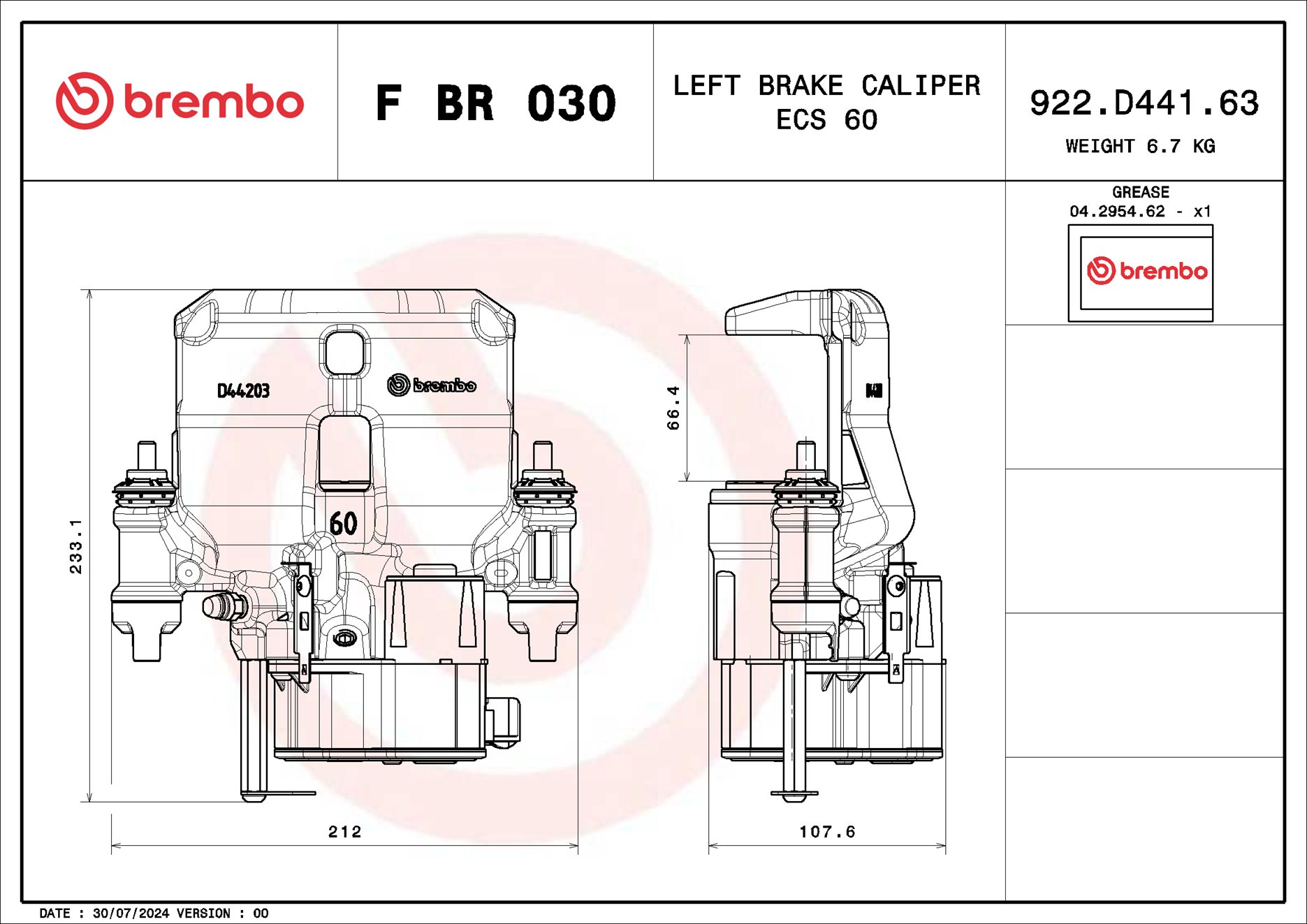 Brembo FBR030