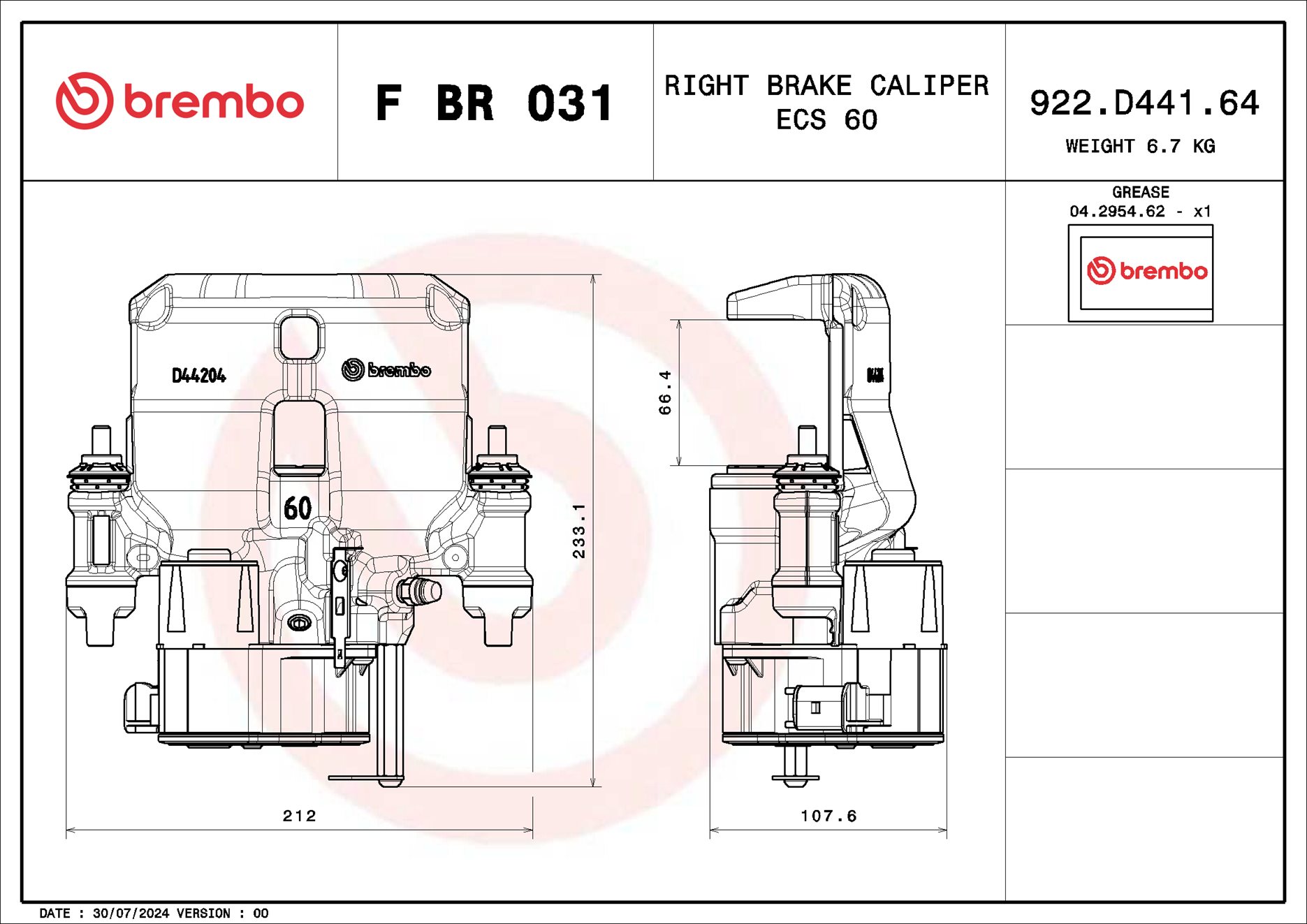 Brembo FBR031