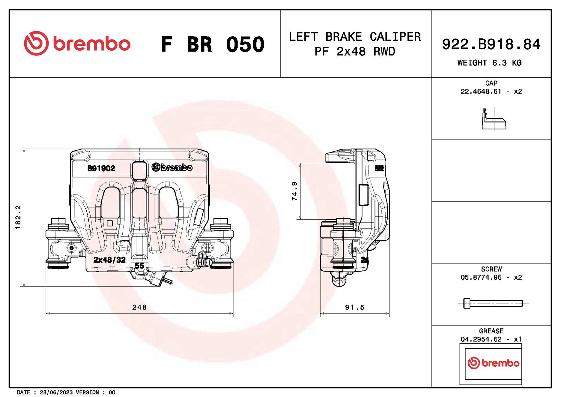 Brembo FBR050