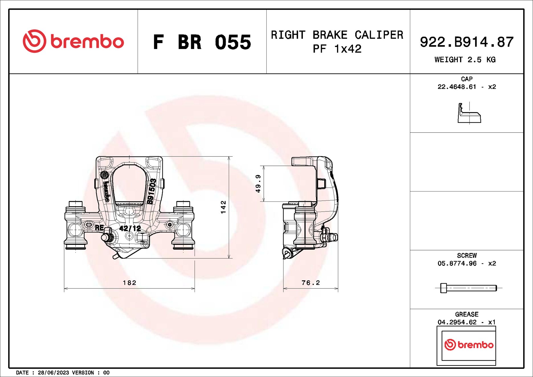 Brembo FBR055