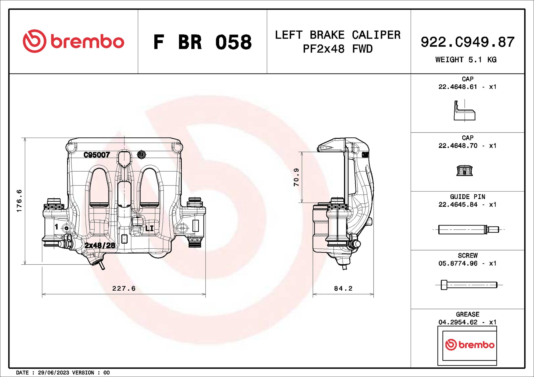 Brembo FBR058