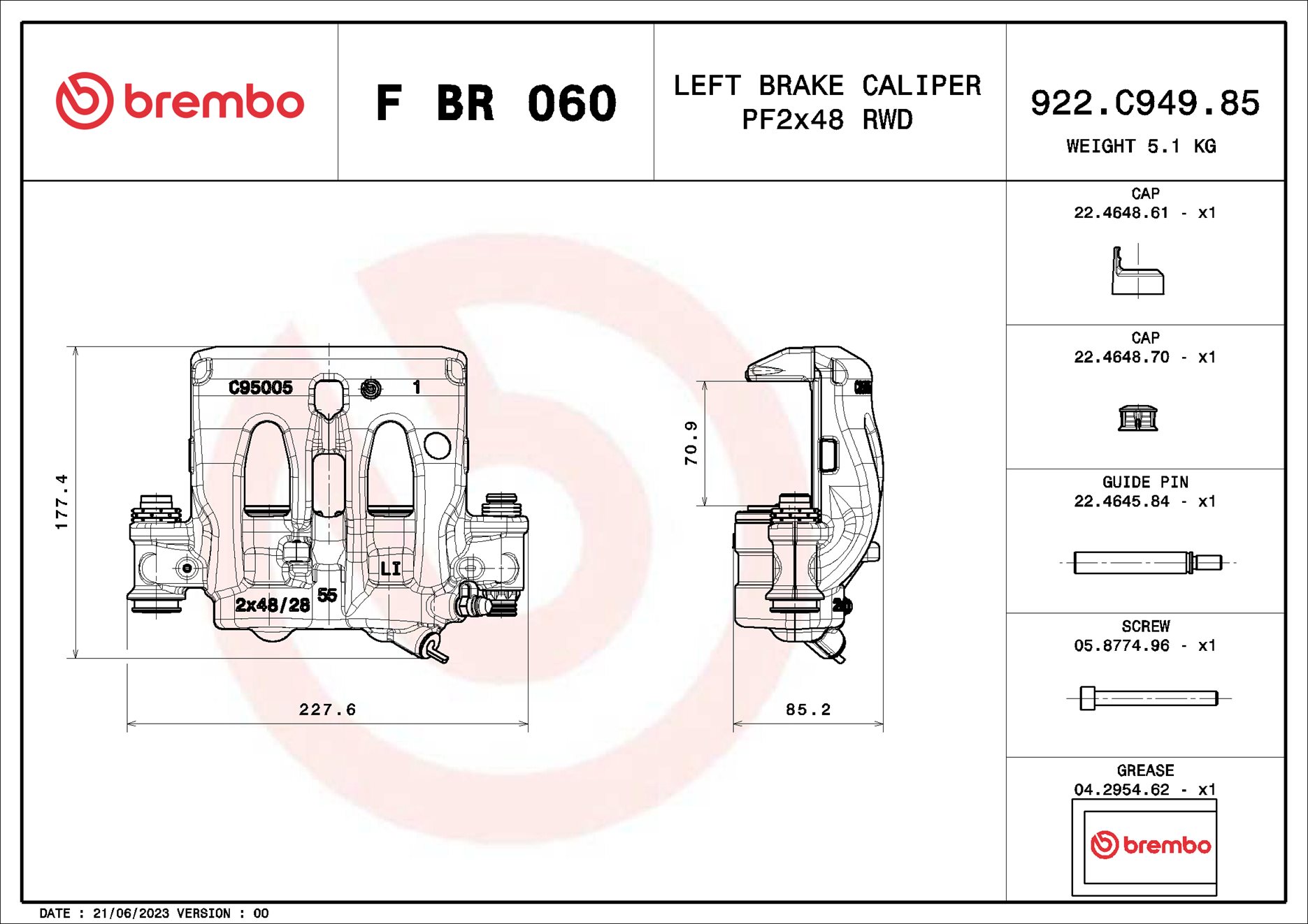 Brembo FBR060