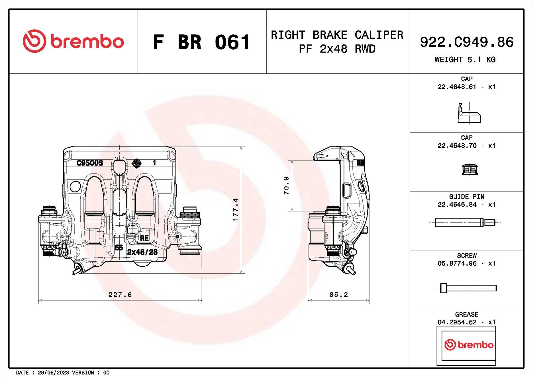 Brembo FBR061