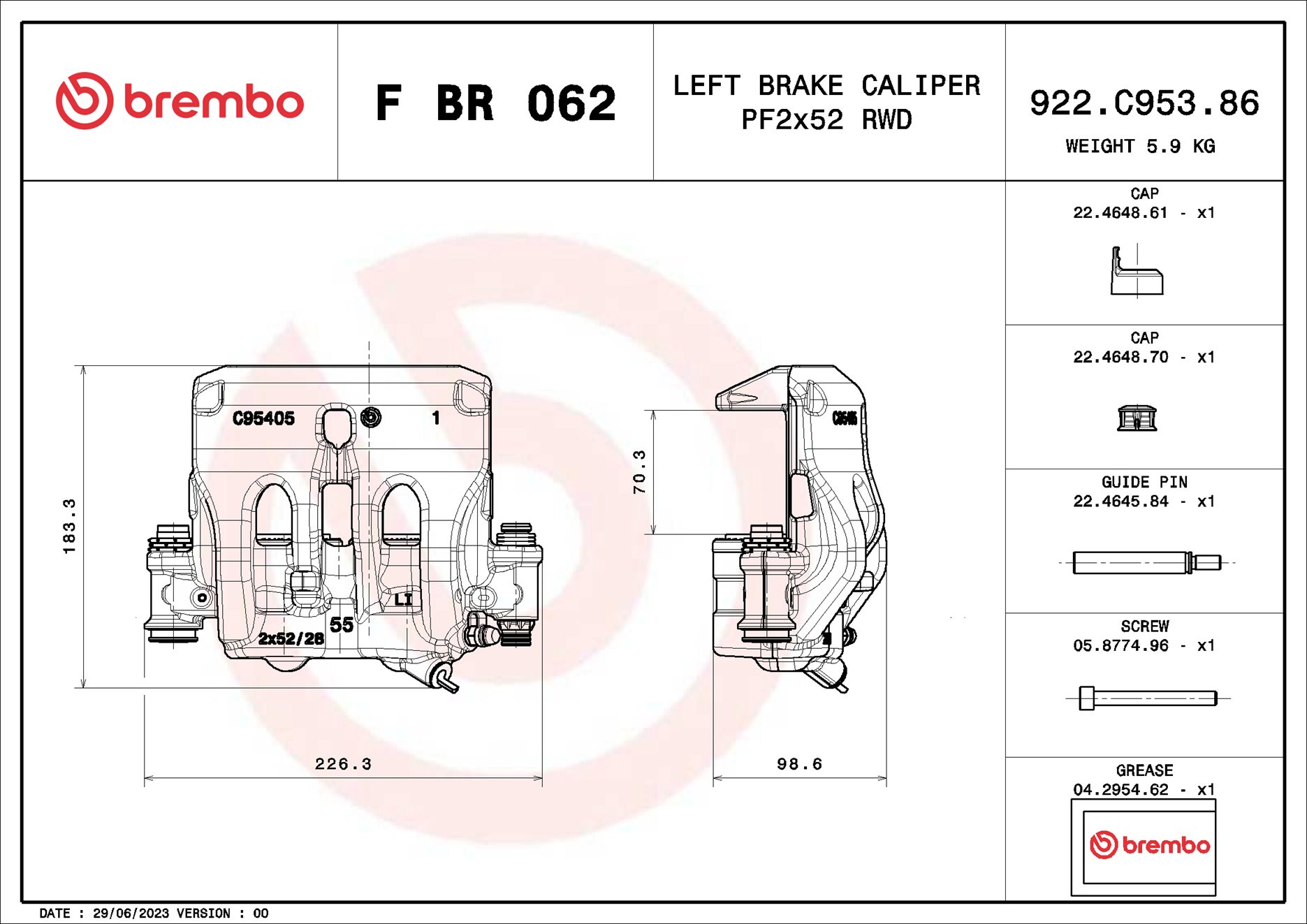 Brembo FBR062