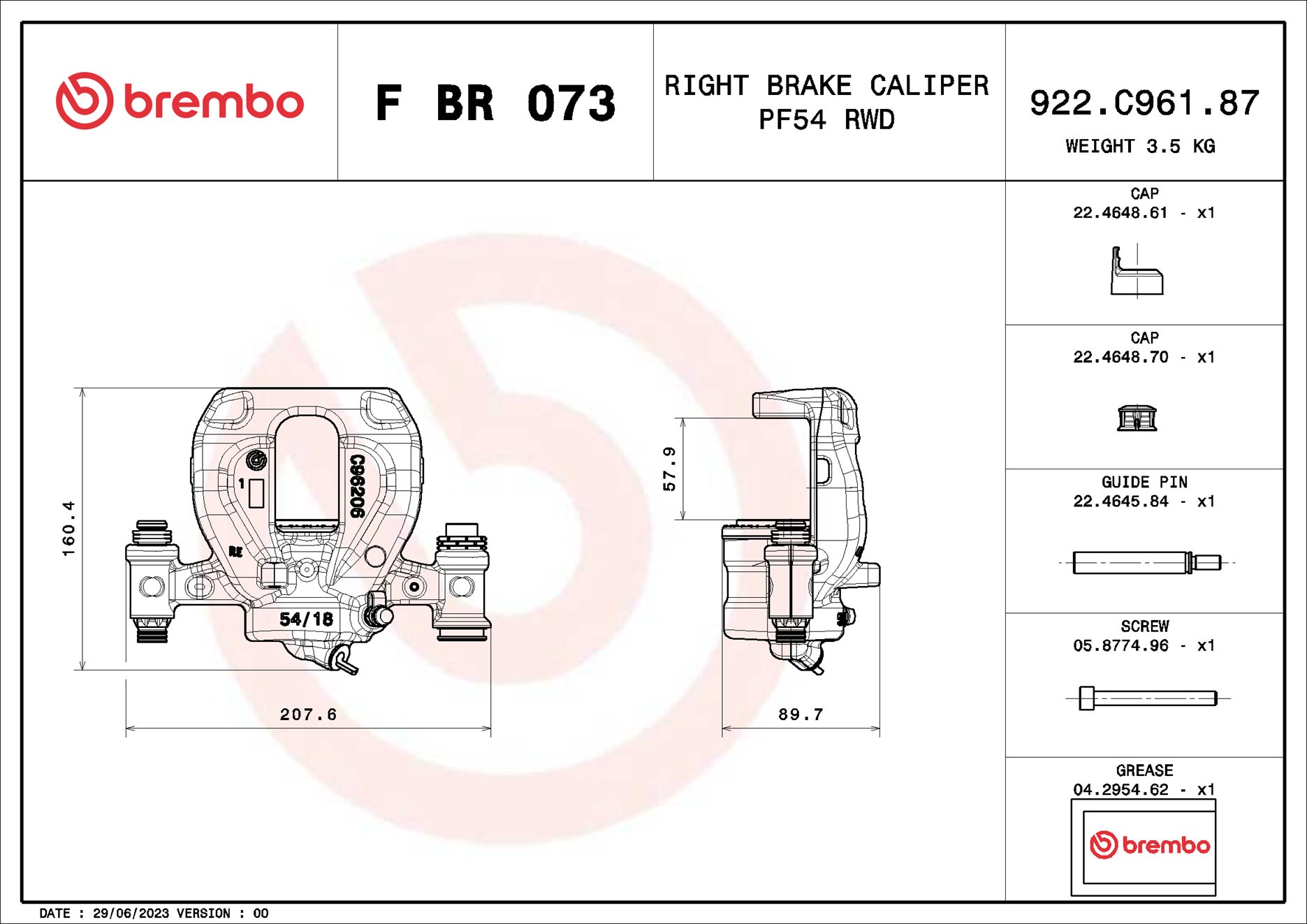 Brembo FBR073
