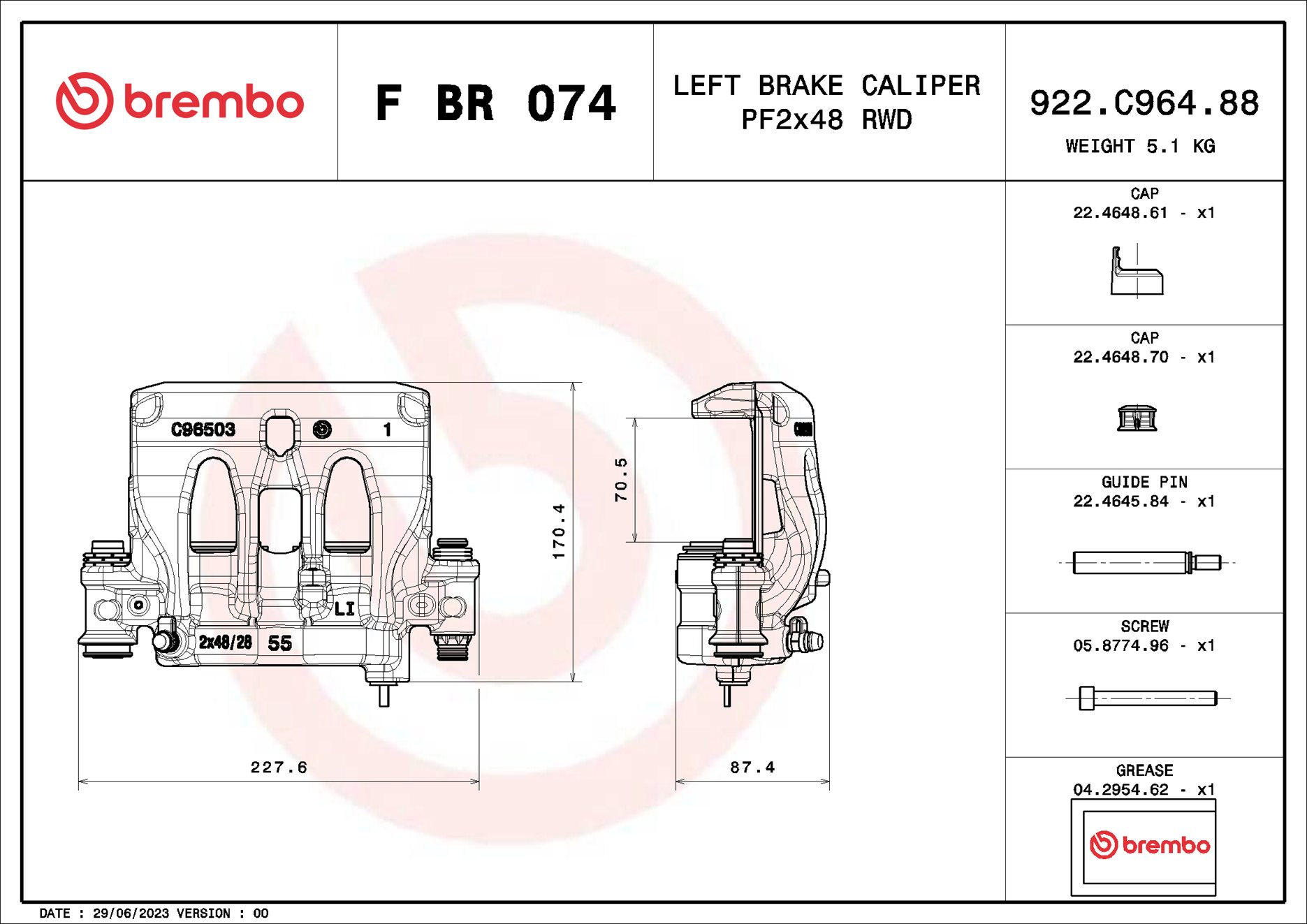 Brembo FBR074