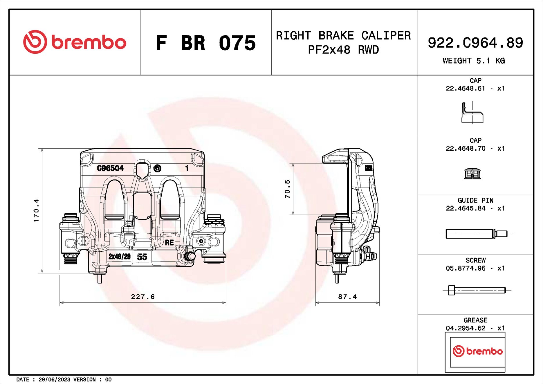 Brembo FBR075