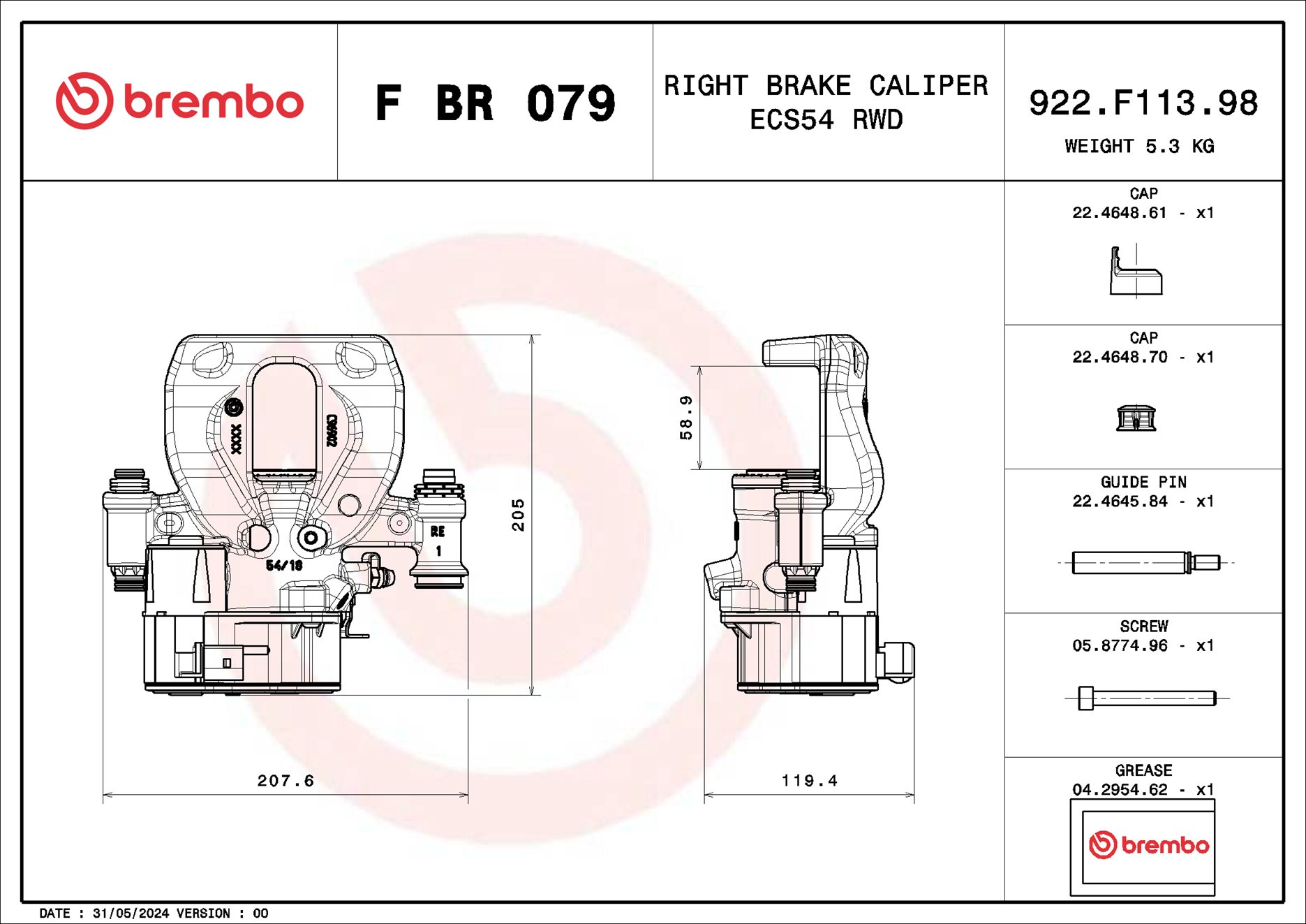 Brembo FBR079