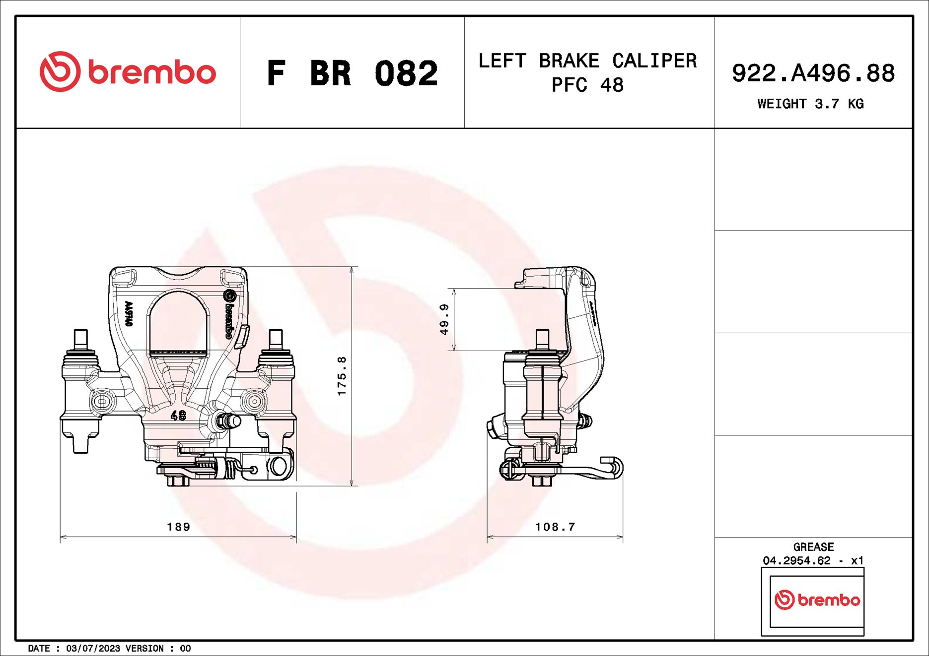 Brembo FBR082