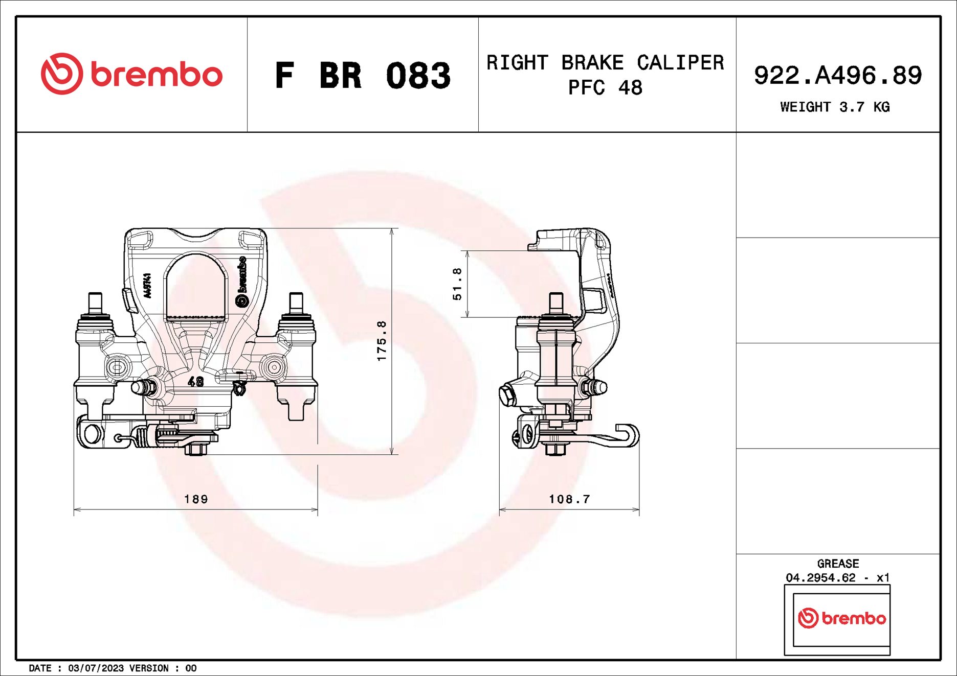 Brembo FBR083