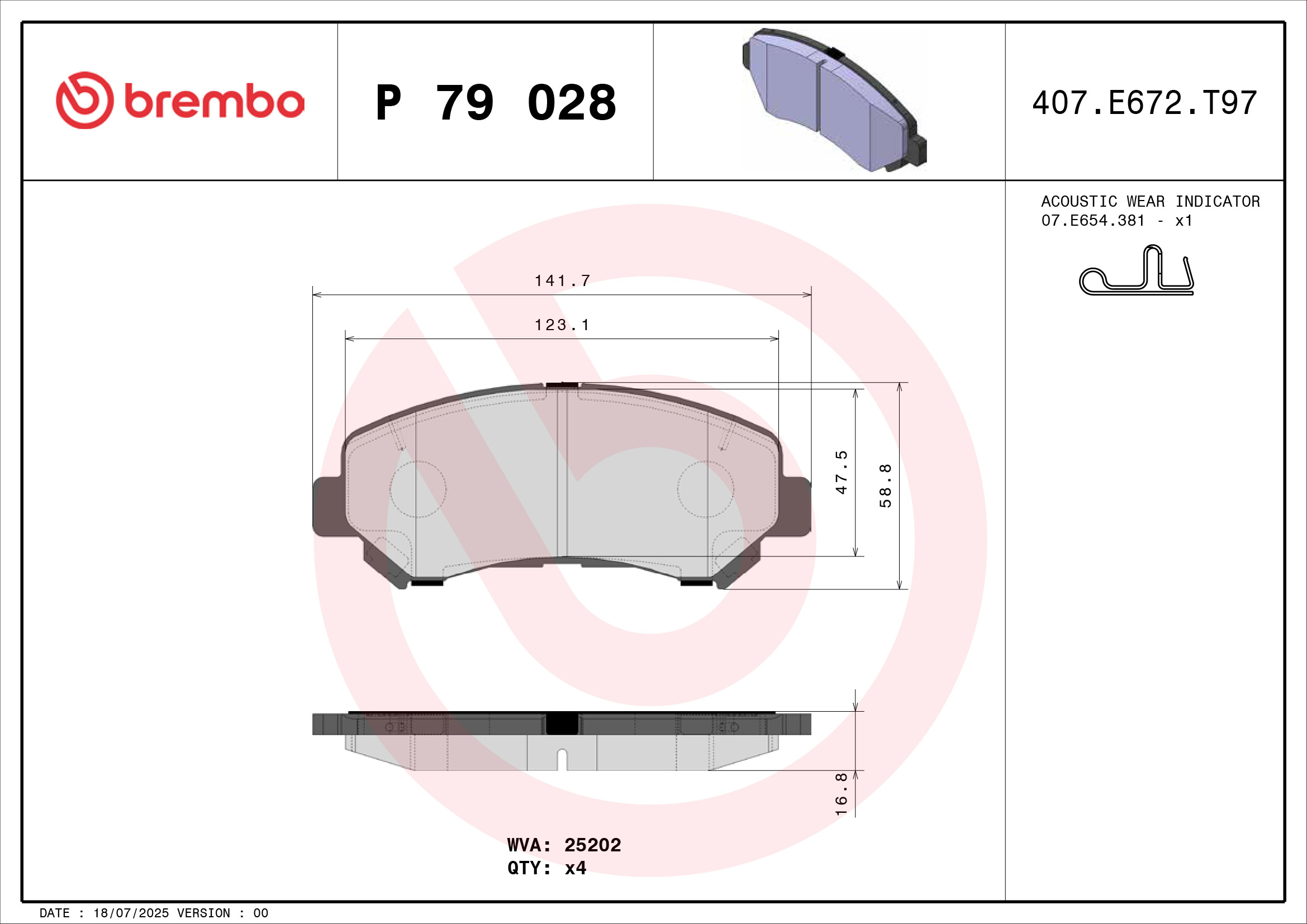 Brembo P79028