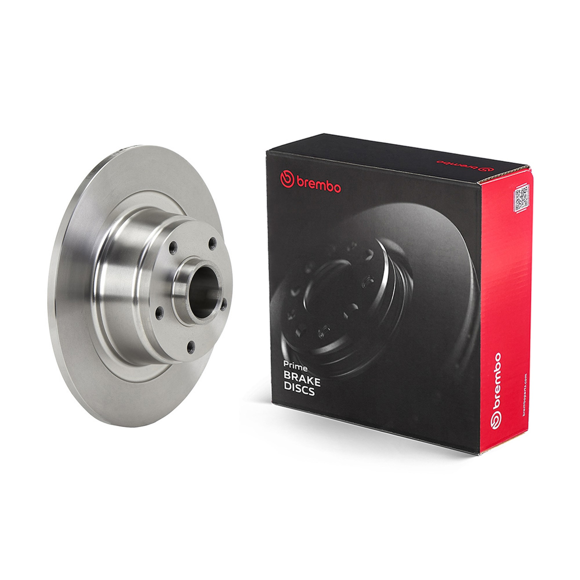 Brembo 08.E962.17 2x Brake Discs Pair Solid