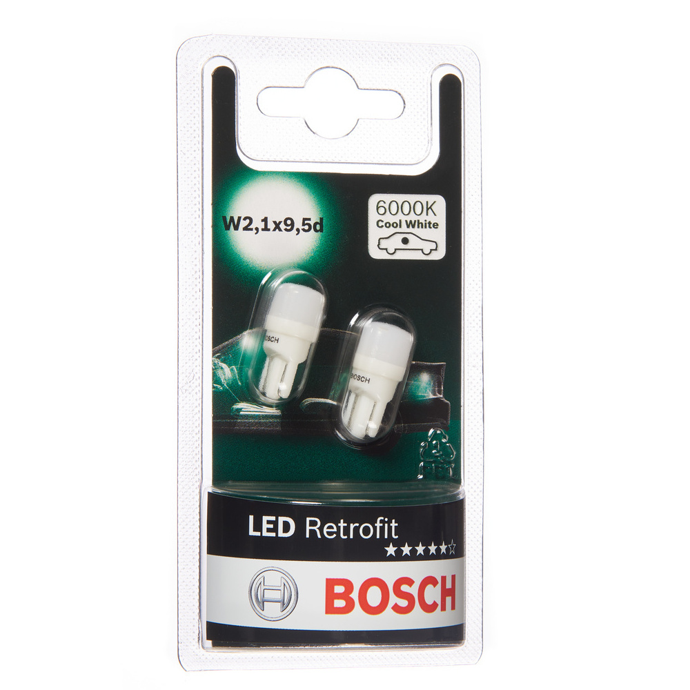 Bosch 1987301505 Led Retrofit 12v 1w W5w 501 Cool Wh