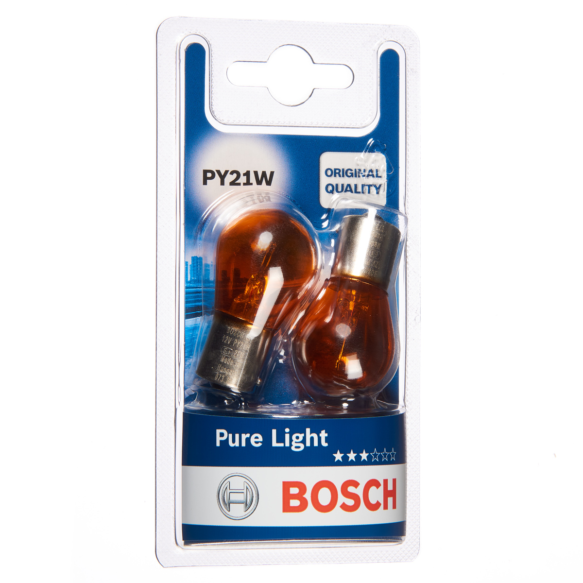 Bosch 1987301018 Pure/Lt Py21w 12v 21w Bau15s (X2)