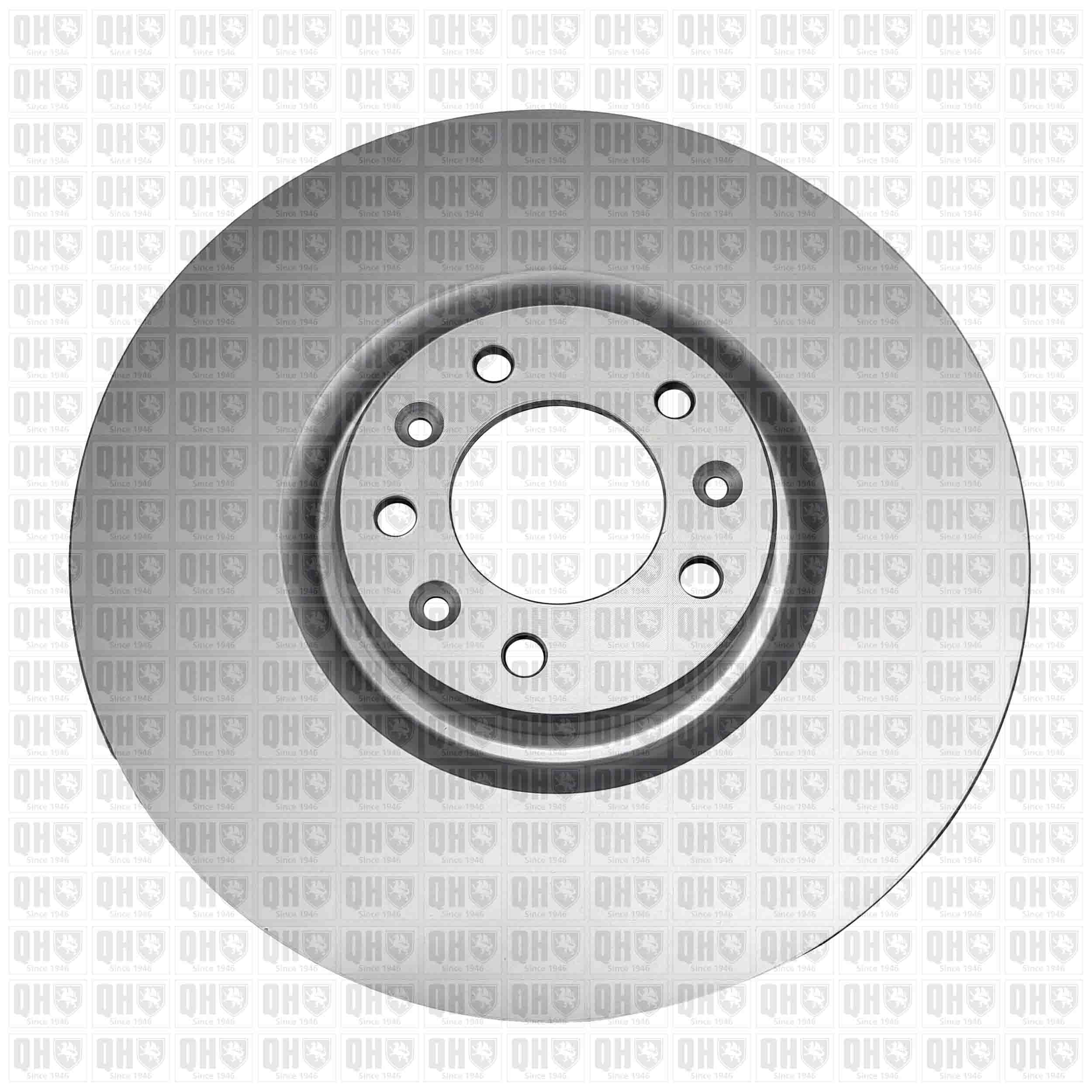 Quinton Hazell BDC6161 2x Brake Discs Pair Vented