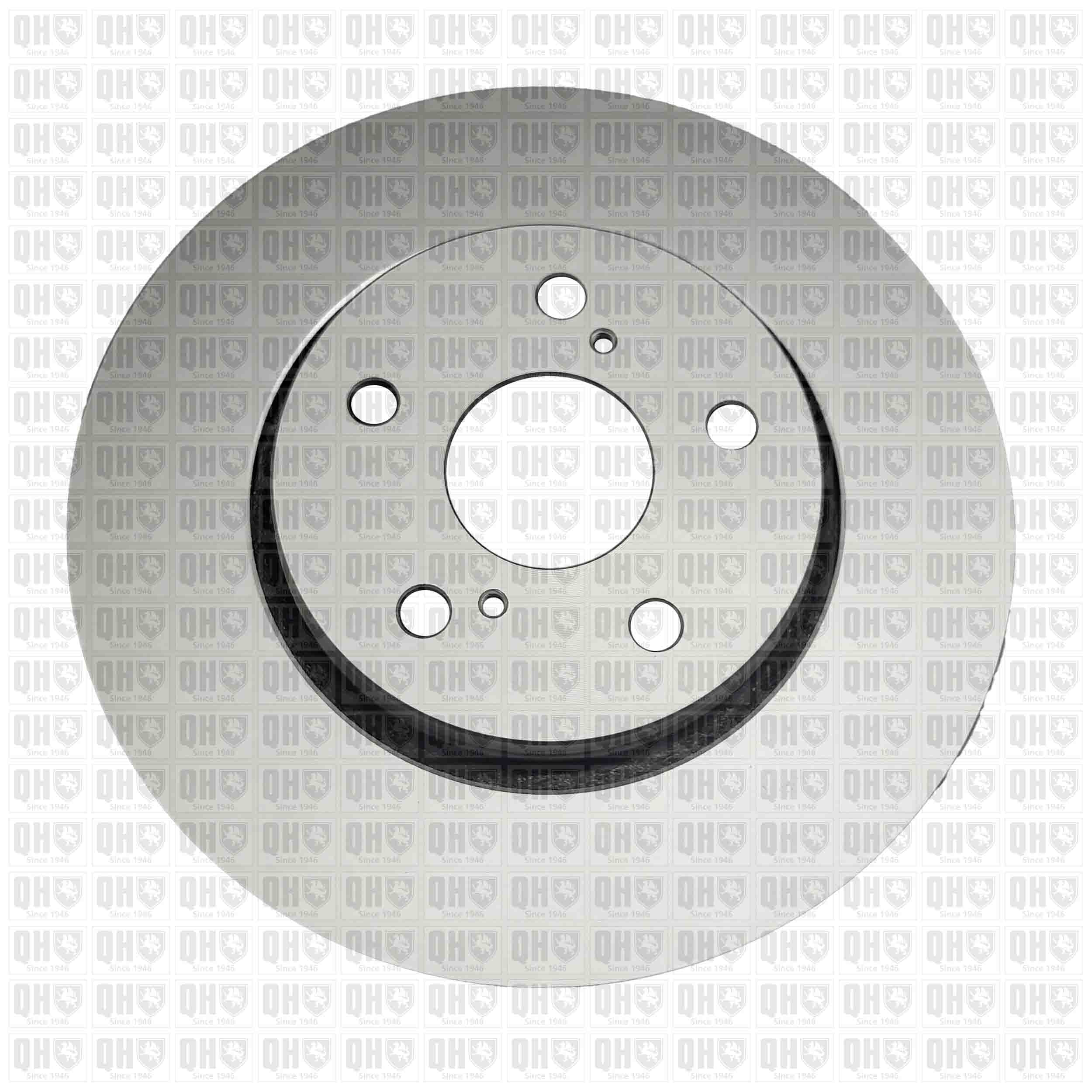 Quinton Hazell BDC6224 2x Brake Discs Pair Vented