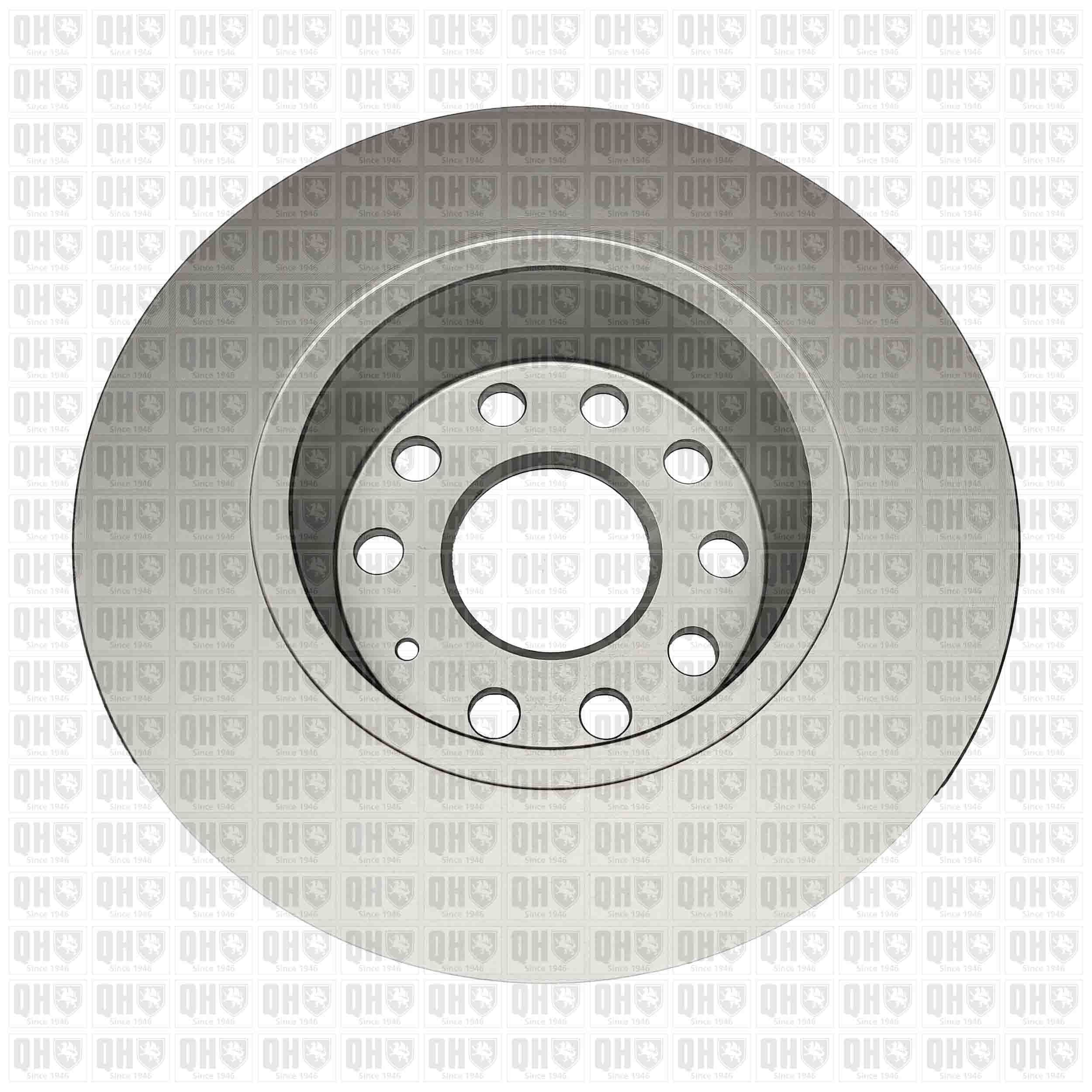 Quinton Hazell BDC6229 2x Brake Discs Pair Solid