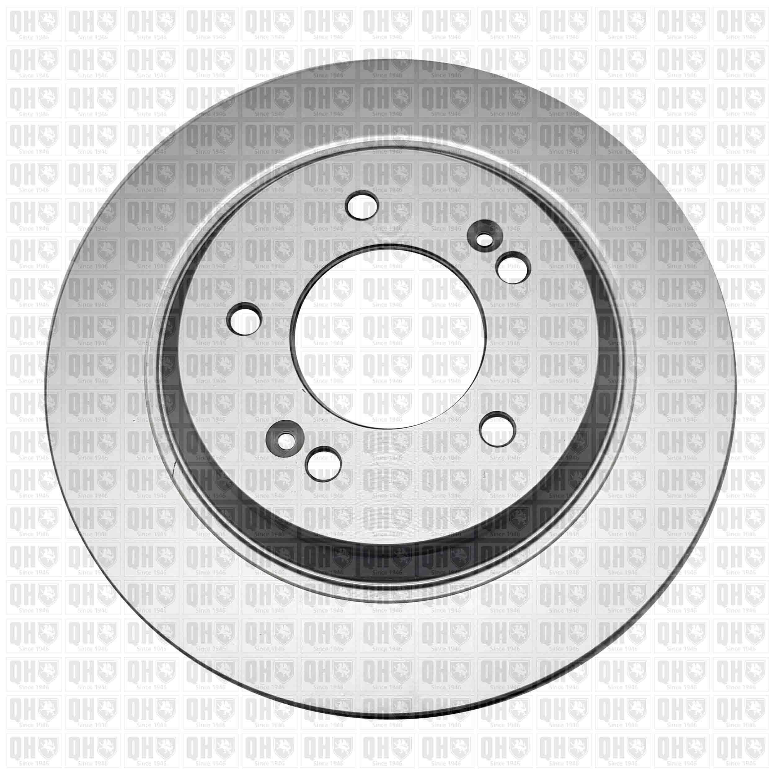 Quinton Hazell BDC6230 2x Brake Discs Pair Solid