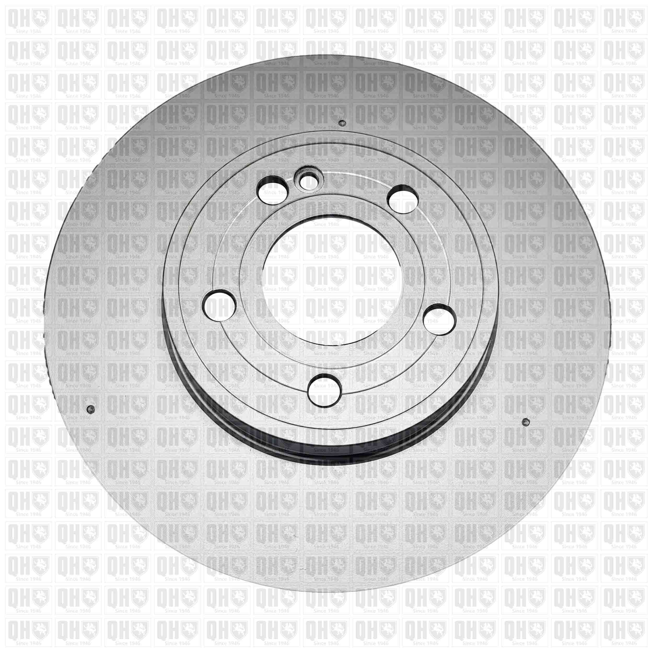 Quinton Hazell BDC6236 2x Brake Discs Pair Vented