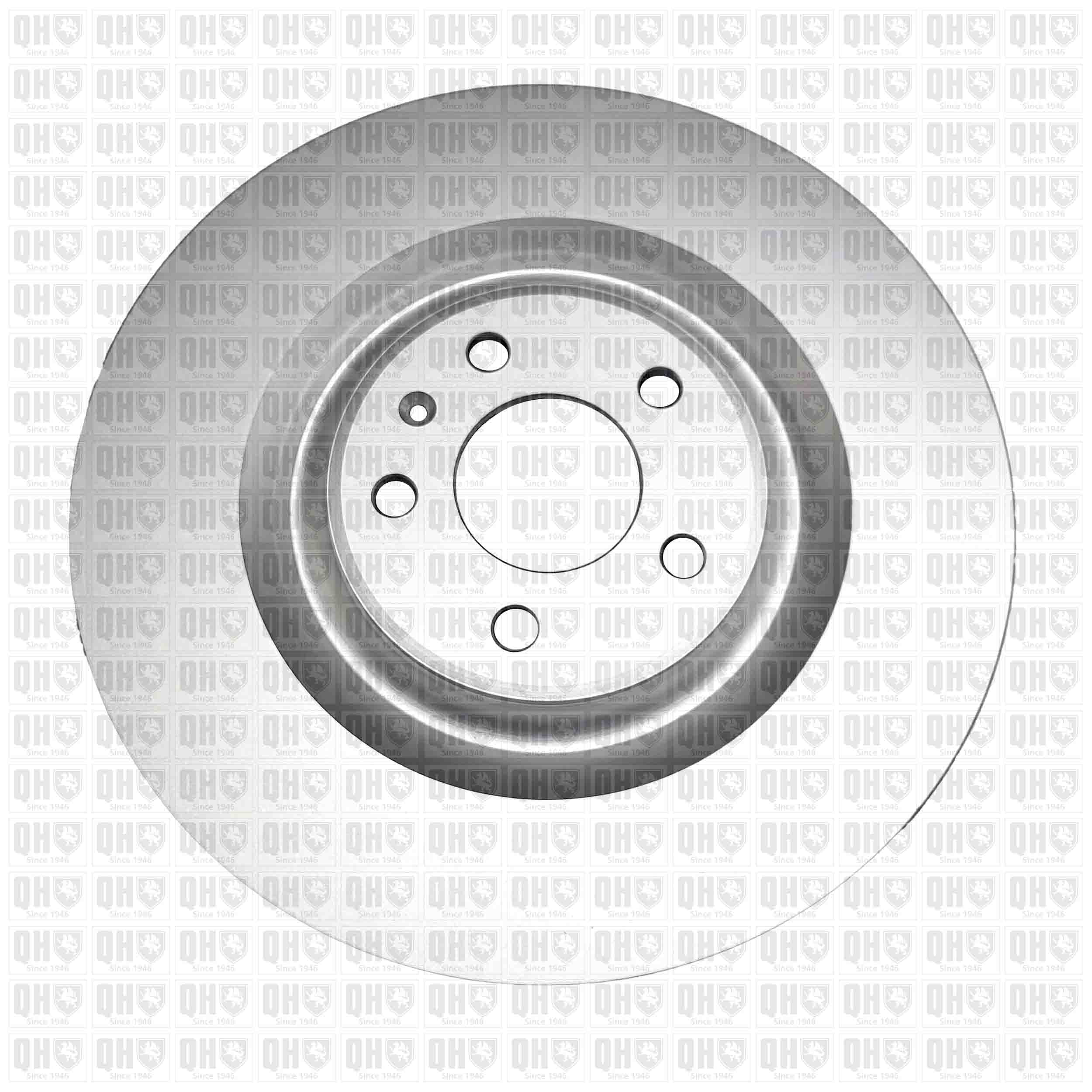 Quinton Hazell BDC6248 2x Brake Discs Pair Vented