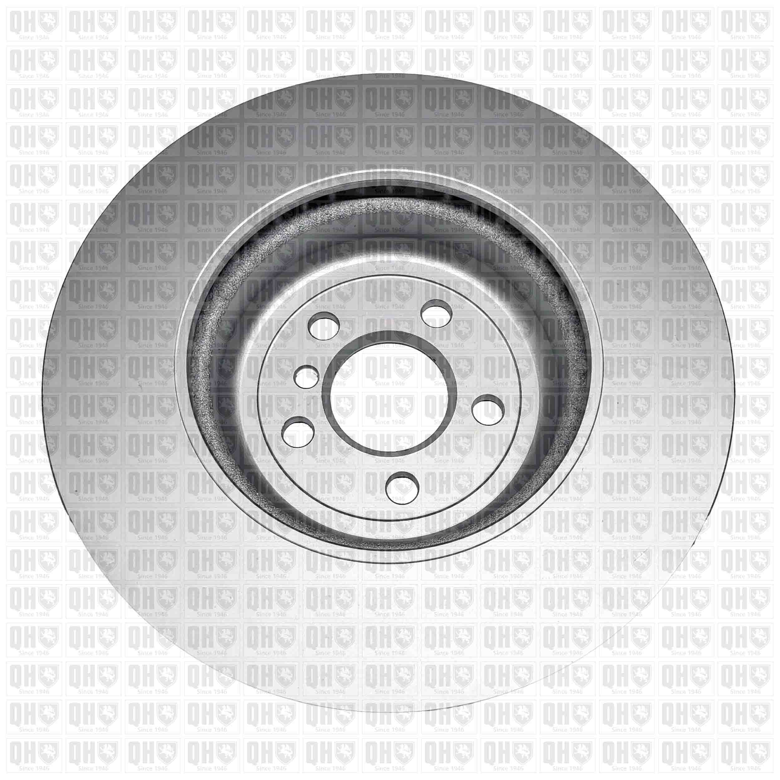 Quinton Hazell BDC6260 2x Brake Discs Pair Vented