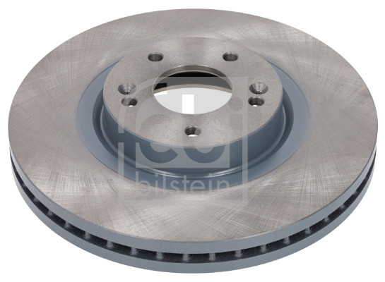 Febi 108408 2x Brake Discs Pair Vented