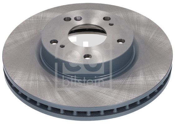 Febi 196935 2x Brake Discs Pair Vented